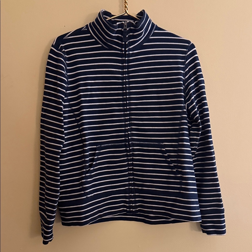 L.L. Bean Women’s Petite Striped Jacket